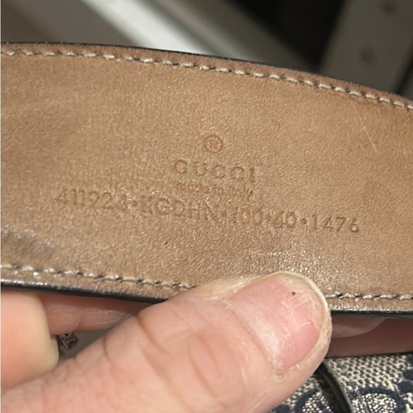 Gucci Black Leather Belt - Picture 1 of 2
